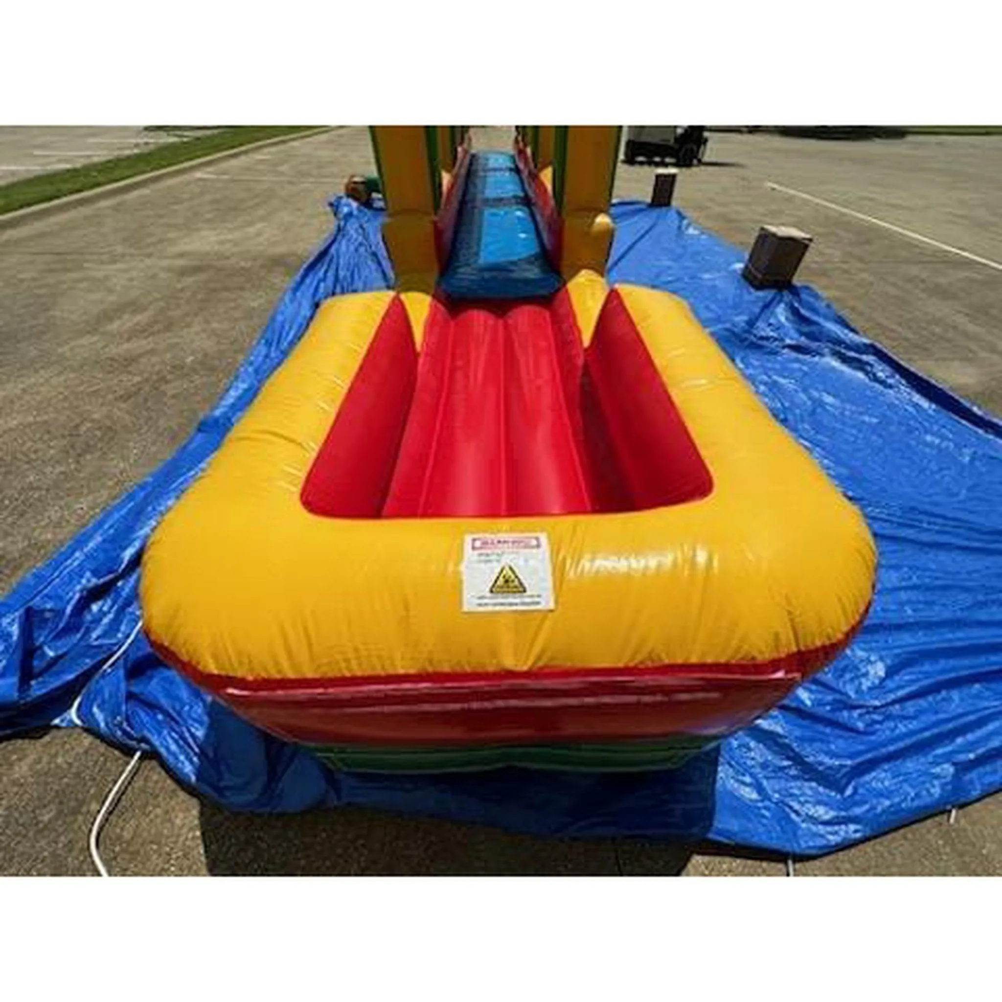 32' Lightweight Rainbow Slide & Splash