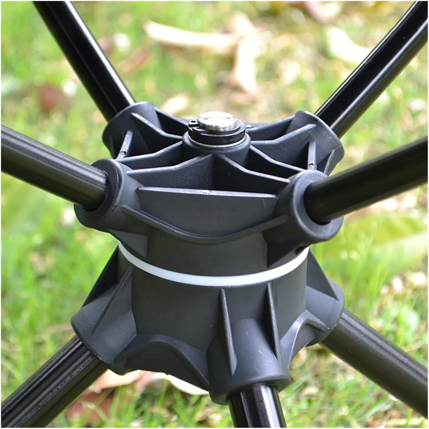 360 Rotating Outdoor Portable Folding Camping Chair Compact Swivel Seat for Fishing BBQ Hunting Hiking Beach Backpacking Tools