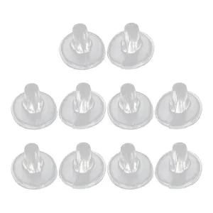 5 Pairs Thong Sandal Toe Protectors Non slip Thong Sandal Toe Guards Clear Guar