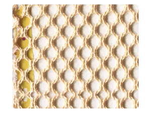 87 Brown Hexagonal Mesh