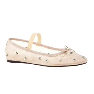Adette Stone Mesh Flat