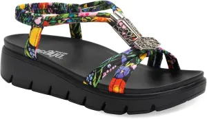 Alegria by PG Lite Women's Roz Tropic Platform Sandal Slide, Sweet Emotions, 10.5-11