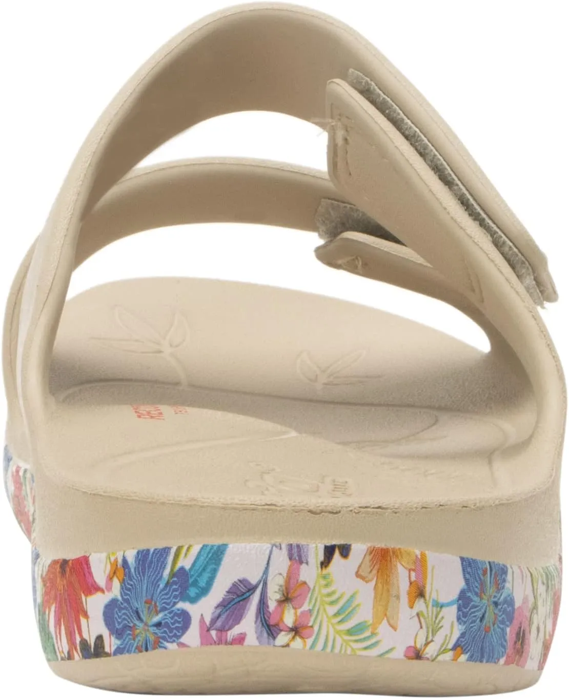 Alegria Women Orbyt Double Strap Lightweight Recovery Slide Sandal With Arch Support