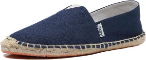 Altxic Men's Closed Toe Comfortable Canvas Slip on Flat Espadrilles