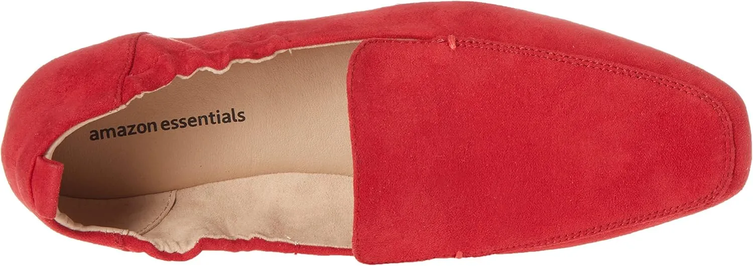 Amazon Essentials Women's Square Toe Soft Slip on Loafer