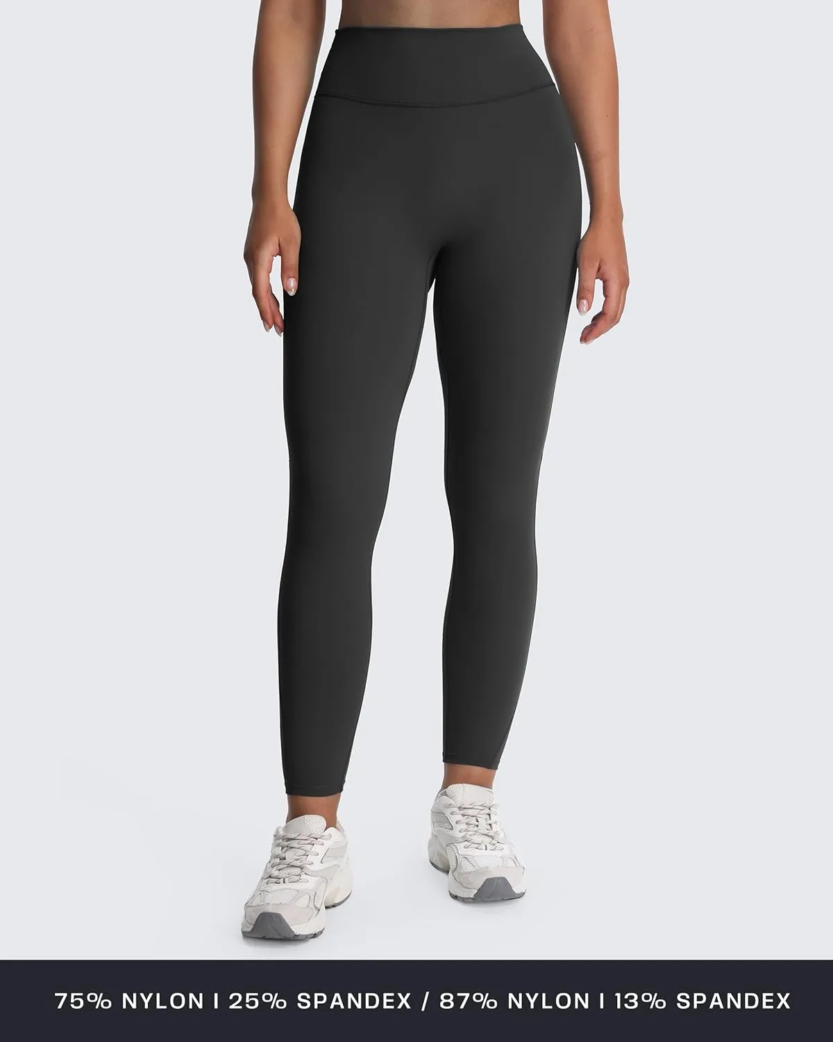 Aoxjox High Waisted Workout Leggings for Women Trinity Yoga Pants 26.5"