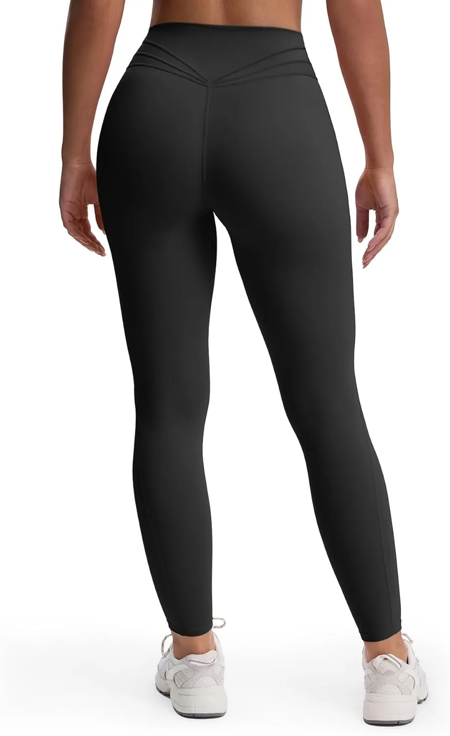 Aoxjox High Waisted Workout Leggings for Women Trinity Yoga Pants 26.5"