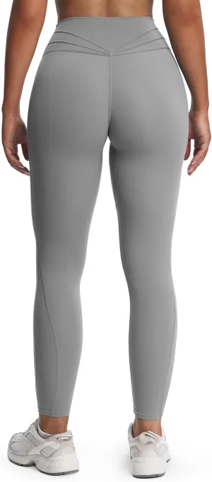 Aoxjox High Waisted Workout Leggings for Women Trinity Yoga Pants 26.5"