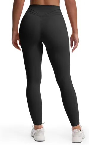 Aoxjox High Waisted Workout Leggings for Women Trinity Yoga Pants 26.5"