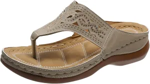 Arch Support Orthopedic Sandals for Women Comfortable Walking Shoes Lightweight Adjustable Straps Summer Beach Casual Outdoor Recovery Slides