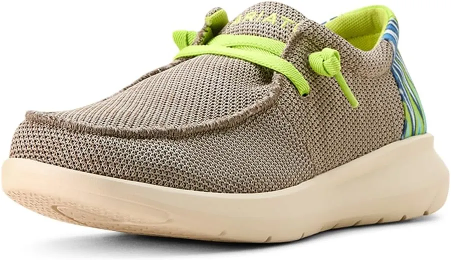 ARIAT Men's Hilo, Slate Grey Mesh/Lime Green, 12