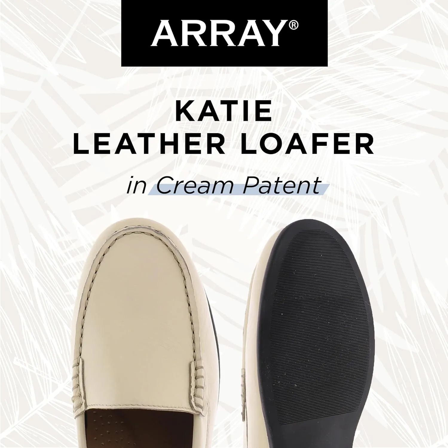 ARRAY Women's Katie Classic Slip-On Leather Loafer