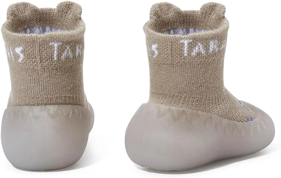Baby Sock Shoes Walking Shoes Infant Breathable Slippers with Soft Rubber Sole Boys Girls Grip Socks