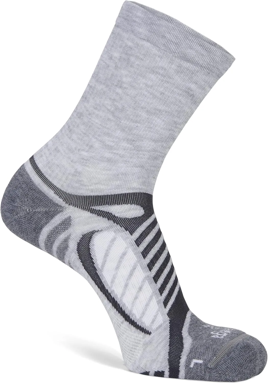 Balega Ultralight Lightweight Performance Crew Athletic Running Socks for Men and Women (1 Pair)