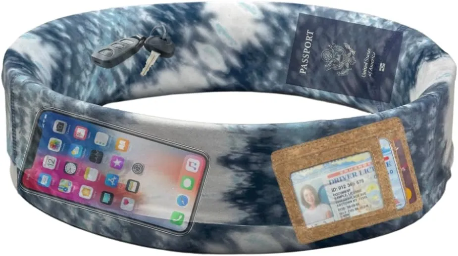 BANDI Pocketed Wraps - Your Secure, Comfortable, and Versatile Accessory for an Active Lifestyle, Perfect for Travel, Fitness, and Daily Activities