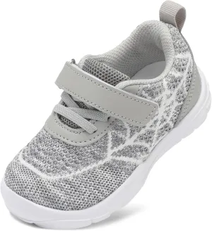 BARERUN Toddler Shoes Boys Girls Barefoot Shoes Kids Breathable Sneakers School Tennis Shoes Slip on Running Shoes Infant Toddler Walking Shoes