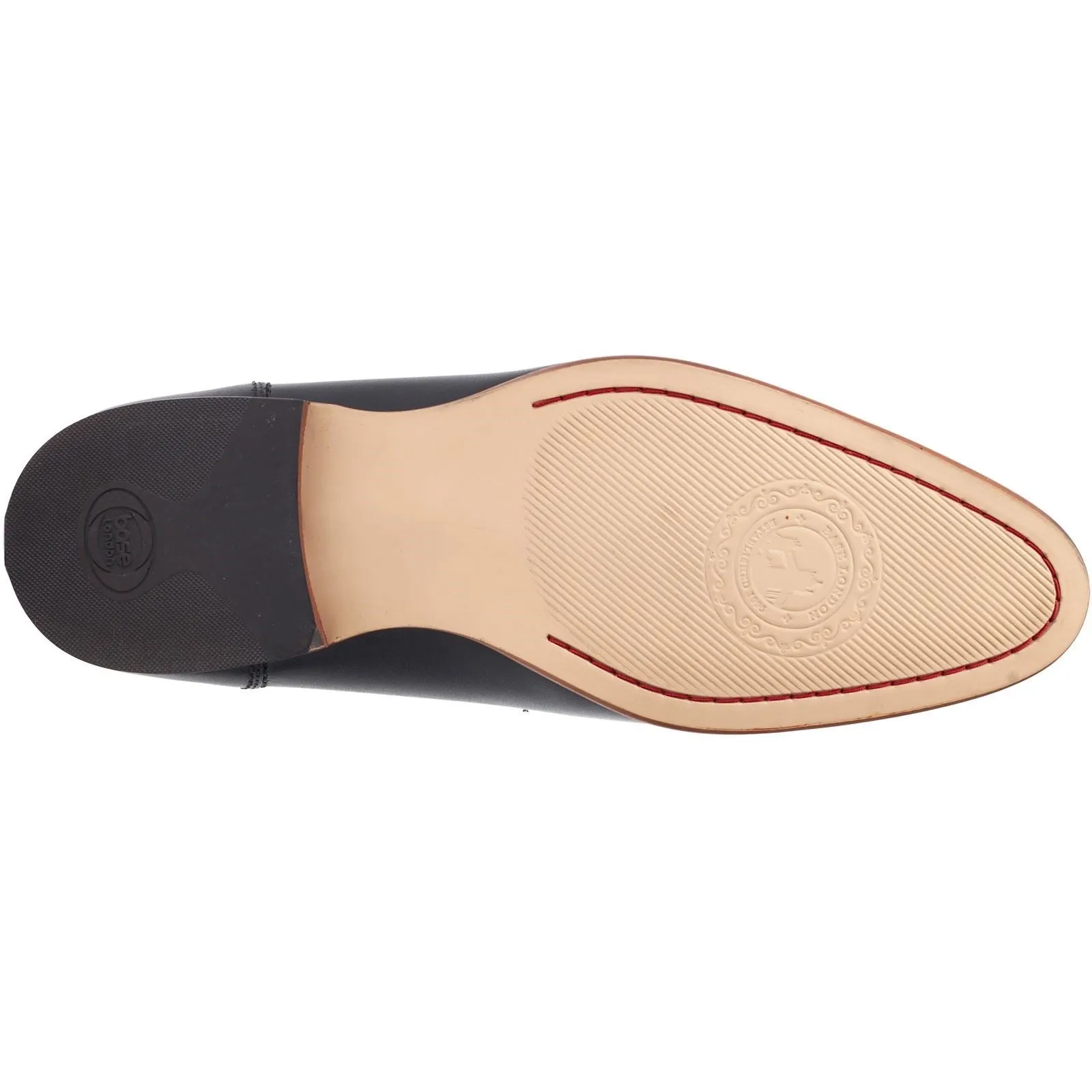 Base London Men's Russo Buckle Loafer in Black