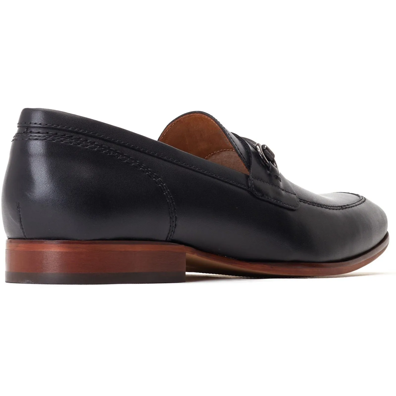 Base London Men's Russo Buckle Loafer in Black