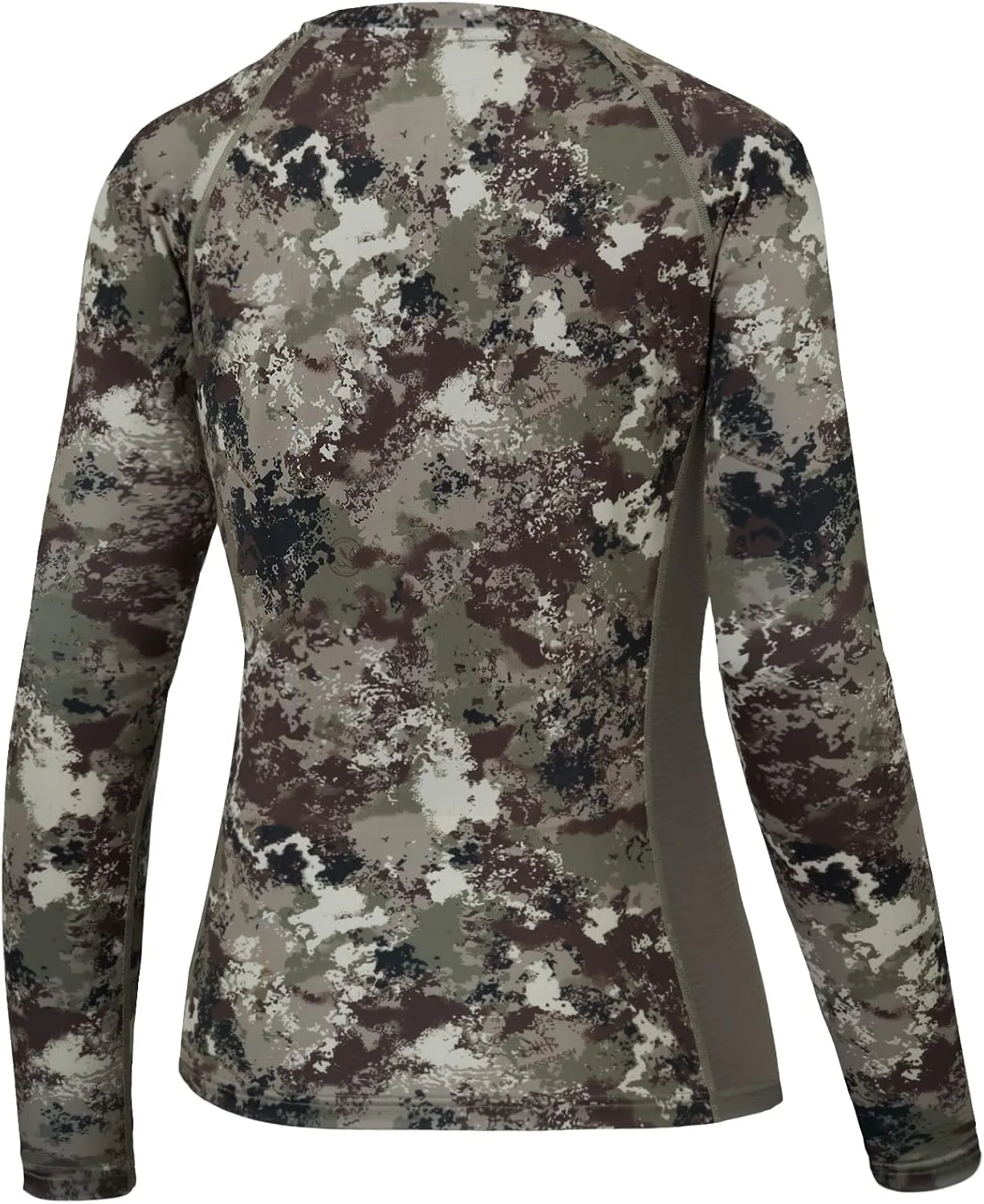 BASSDASH Women’s Camo Hunting Shirt Long Sleeve UPF 50  Sun Protection Performance Tee Fishing Hiking