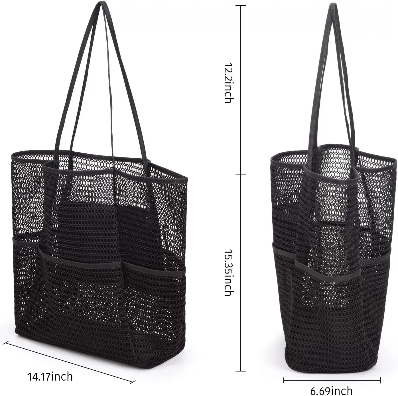 Beach Bag - Mesh Tote Bag Mothers Day Gifts for Mom Women Bag for Travel Pool Family Beach Vacation Cruise Essentials 2025