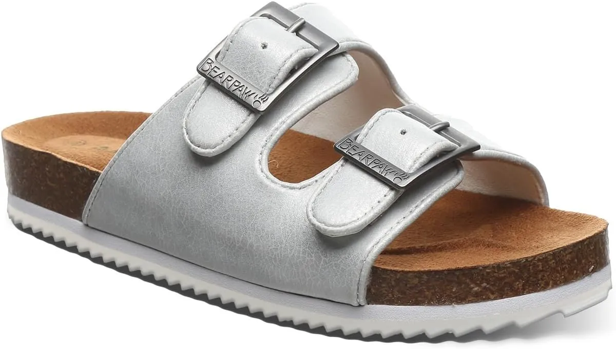 BEARPAW Youth Brooklyn Multiple Colors | Youth's Sandal | Kid's Shoe | Comfortable & Lightweight