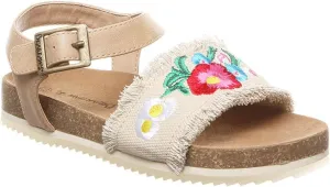 BEARPAW Youth Nolita Ivory | Youth's Sandal | Youth's Shoe | Comfortable & Lightweight