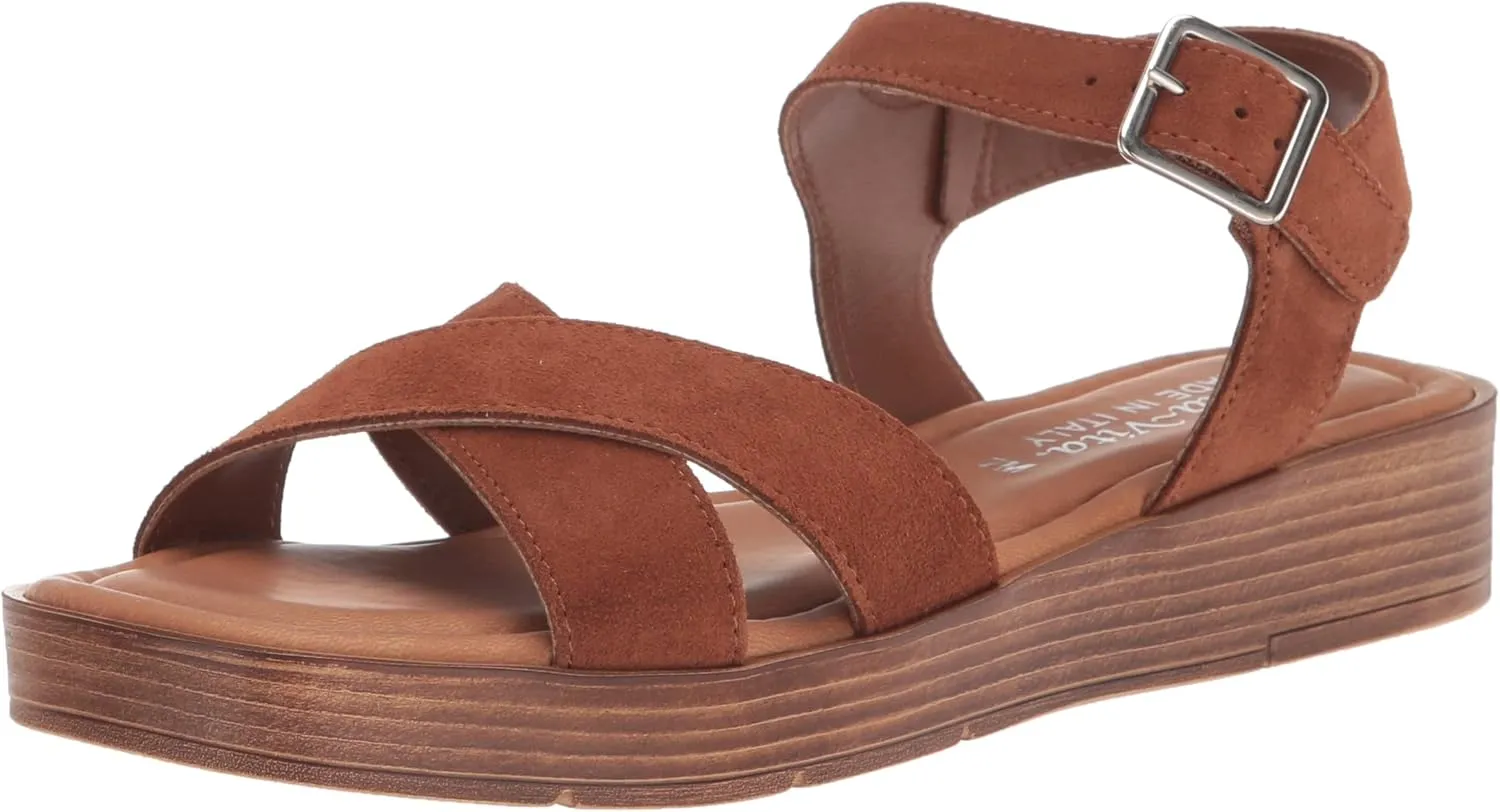 Bella Vita Women's Car-Italy Flat Sandal