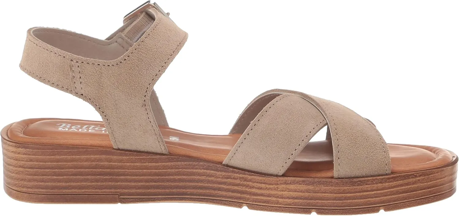 Bella Vita Women's Car-Italy Flat Sandal