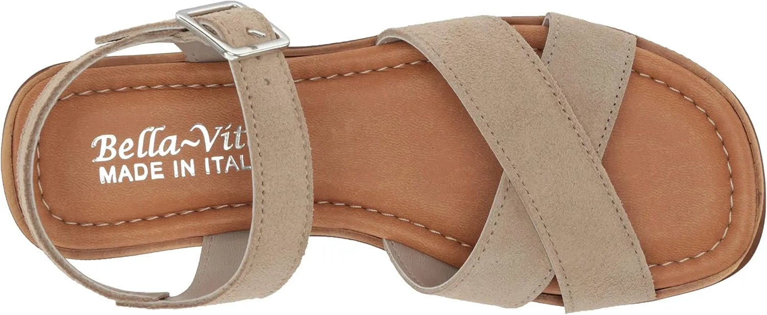 Bella Vita Women's Car-Italy Flat Sandal