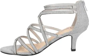 Bella Vita Womens Karlette Faux Suede Slip On Strappy Sandals