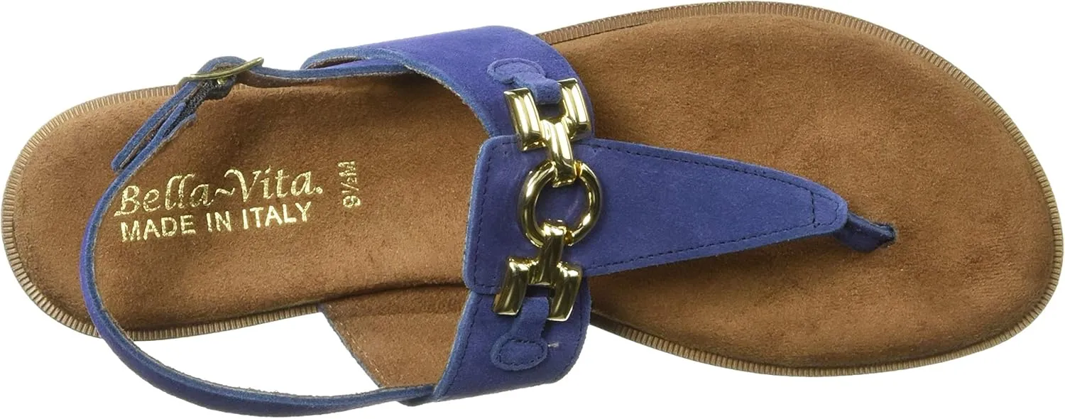 Bella Vita Women's Lin-Italy Thong Sandal Flat