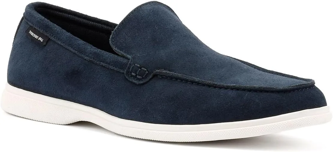 Ben Sherman Amarillo Suede Men's Navy Loafers