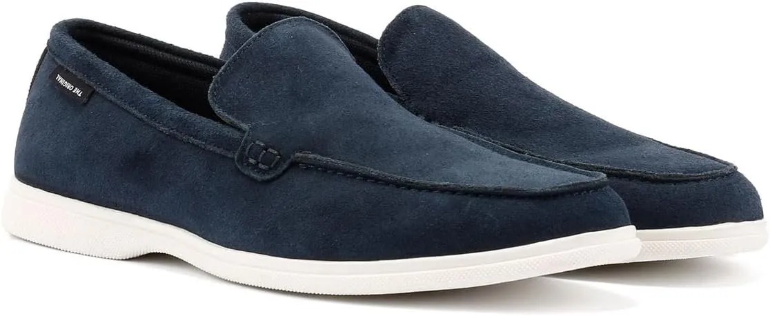 Ben Sherman Amarillo Suede Men's Navy Loafers