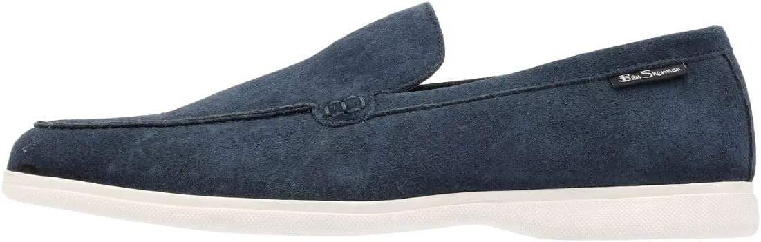 Ben Sherman Amarillo Suede Men's Navy Loafers