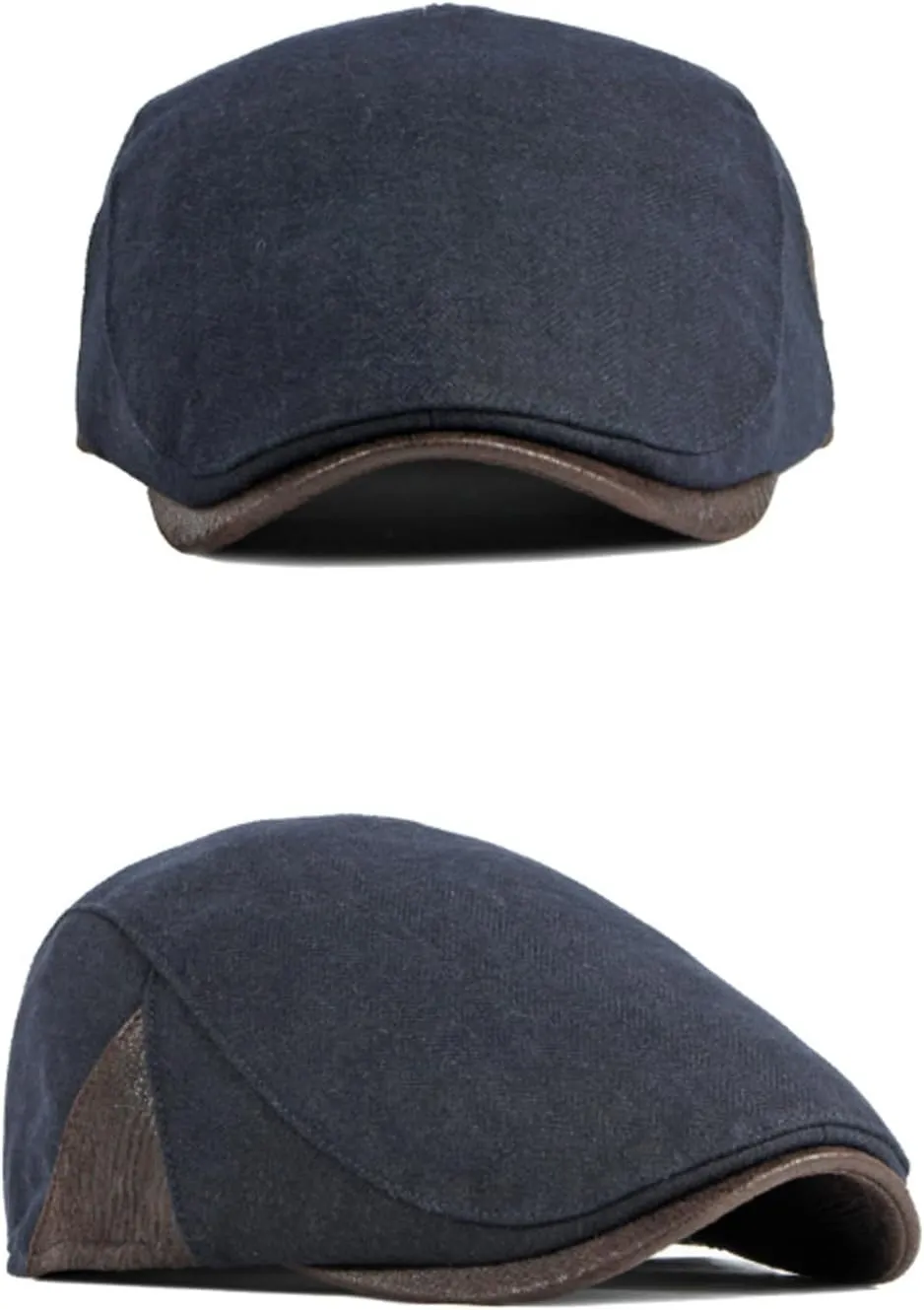 Beret Hat for Men in Autumn and Winter, Retro British and Warm Beret for Women, Literary and Artistic Progressive Hat