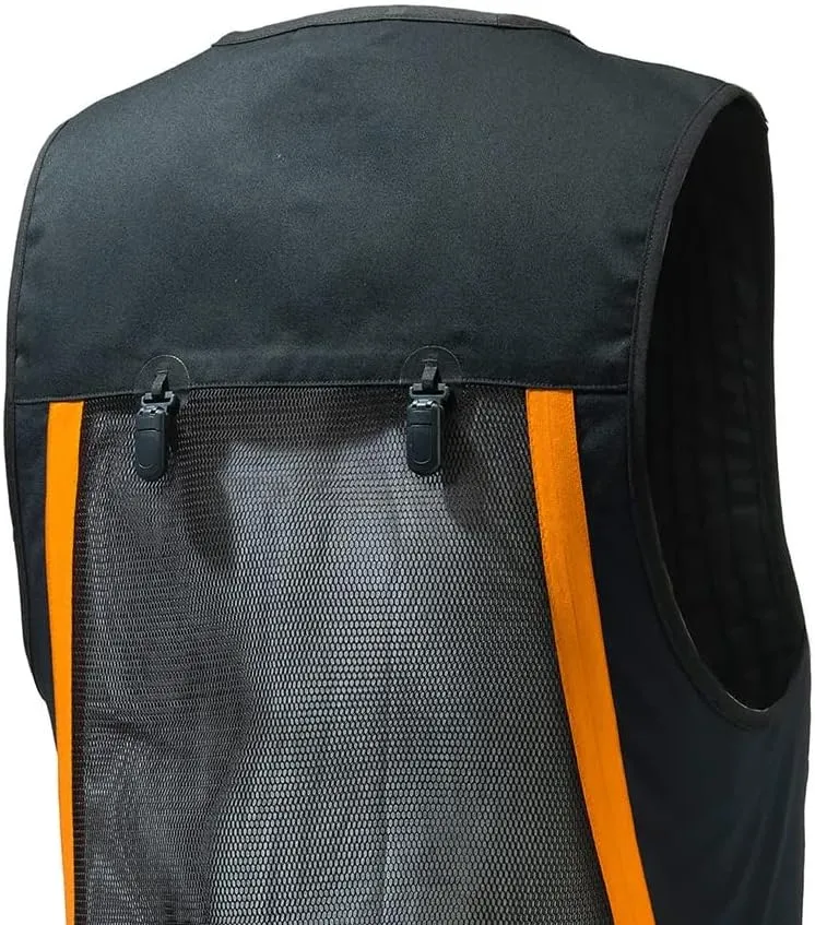 Beretta Men's Uniform Pro 20.20 Breathable Slim Fit Microsuede Patch Front Zip Competition Clay Shooting Mesh Vest w/ Pockets