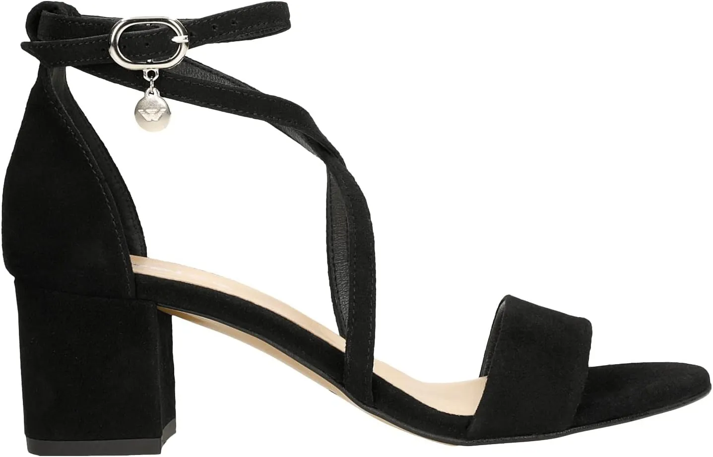 Black Women's Sandals, Comfortable Summer Women's Shoes, Chic Women's Sandals, Summer Sandals with Block Heel