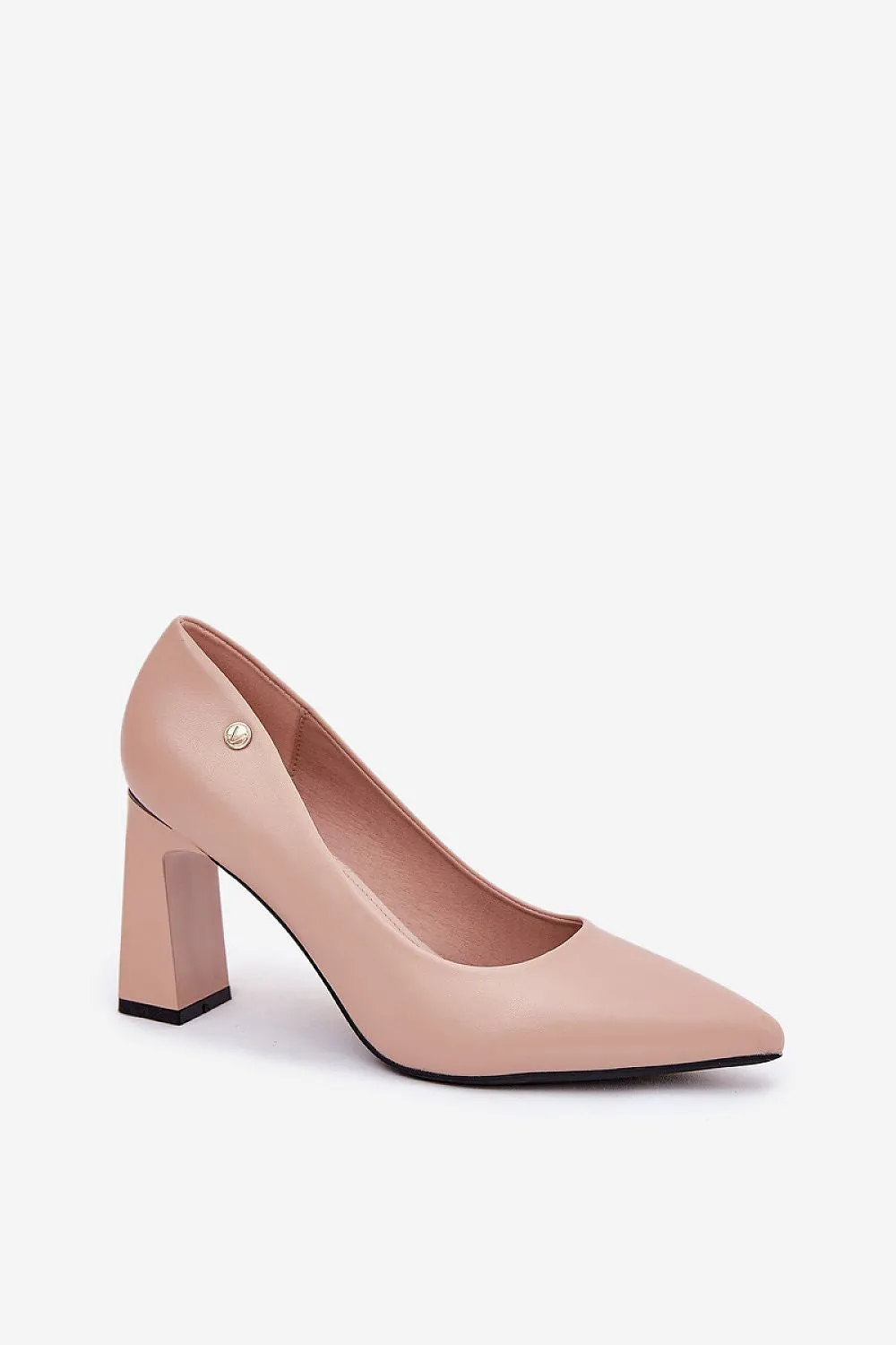 Block heel pumps Step in style