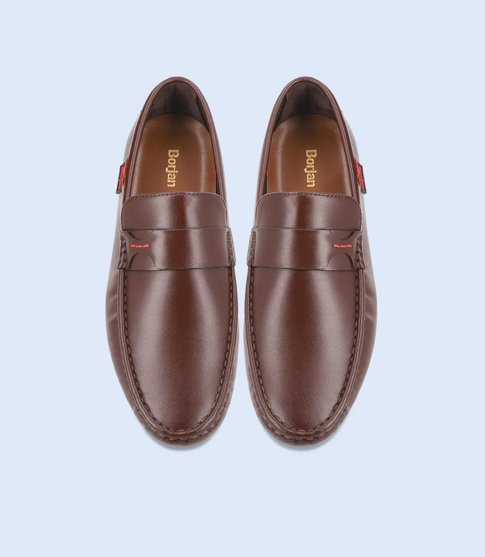 BM6713-BROWN-Men Loafer