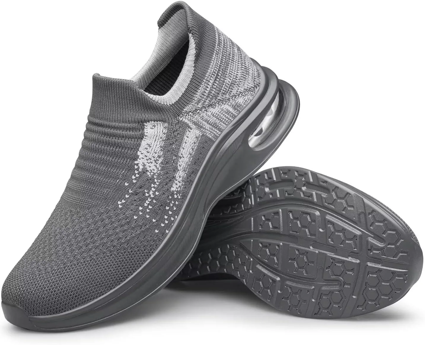 BNR Mens Flat Shoes Barefoot Sock Sneakers Casual Lightweight Comfortable Air Cushion Support