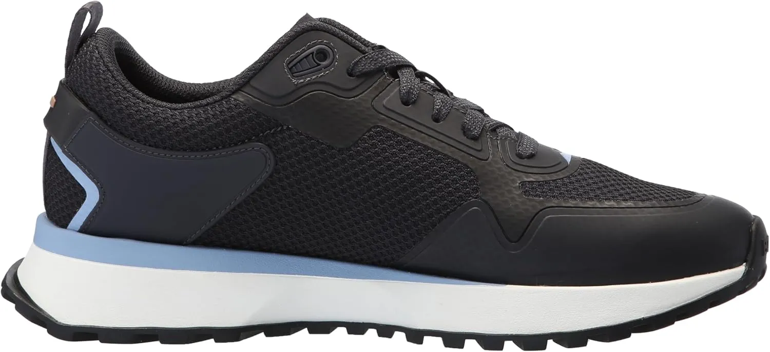 BOSS Men's Big Logo Mesh Mix Lace Up Sneaker
