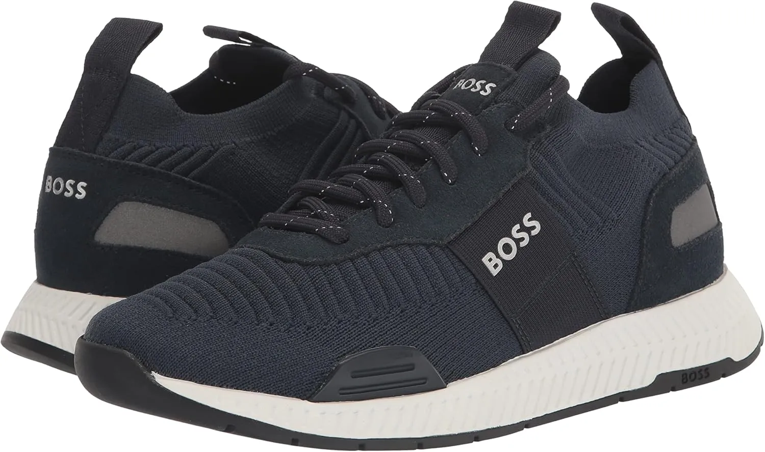 BOSS Men's Mesh Mix Running Sneakers