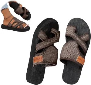 Breathable Mesh Sandals for Women, Breathable Mesh Flip Flops, Women's Hollow Mesh Slide Sandals