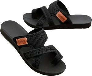 Breathable Mesh Slide Sandals, Mesh Sandals for Women, Hollow Mesh Slide Sandals With Toe Loop