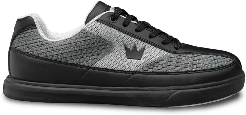 Brunswick mens wide Bowling Shoes, Grey, 8 1 2W US
