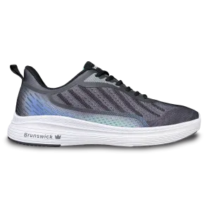 Brunswick Prism Black Mens Universal Bowling Shoes