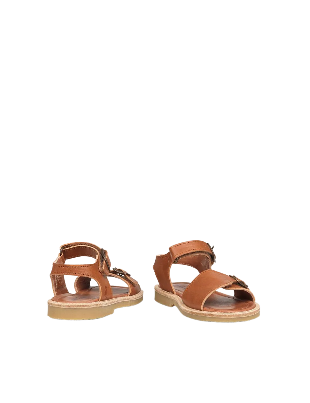 Buckle Sandal - Cognac