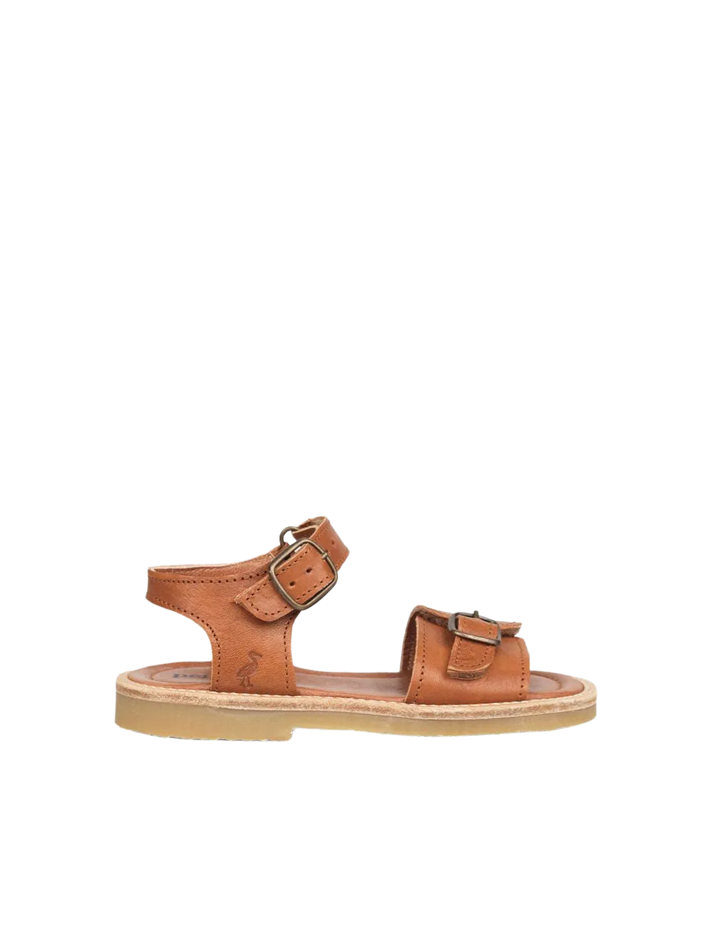 Buckle Sandal - Cognac