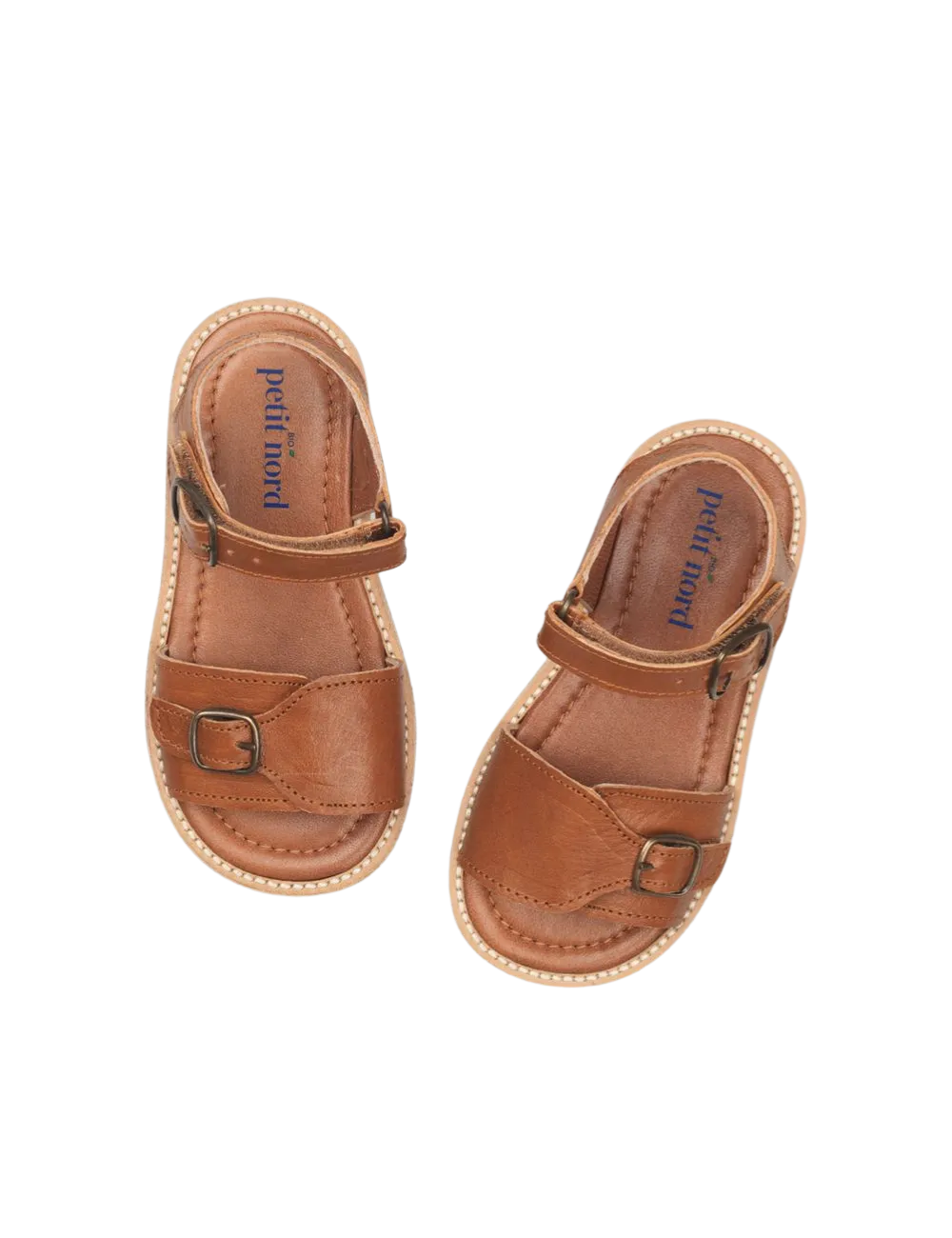 Buckle Sandal - Cognac