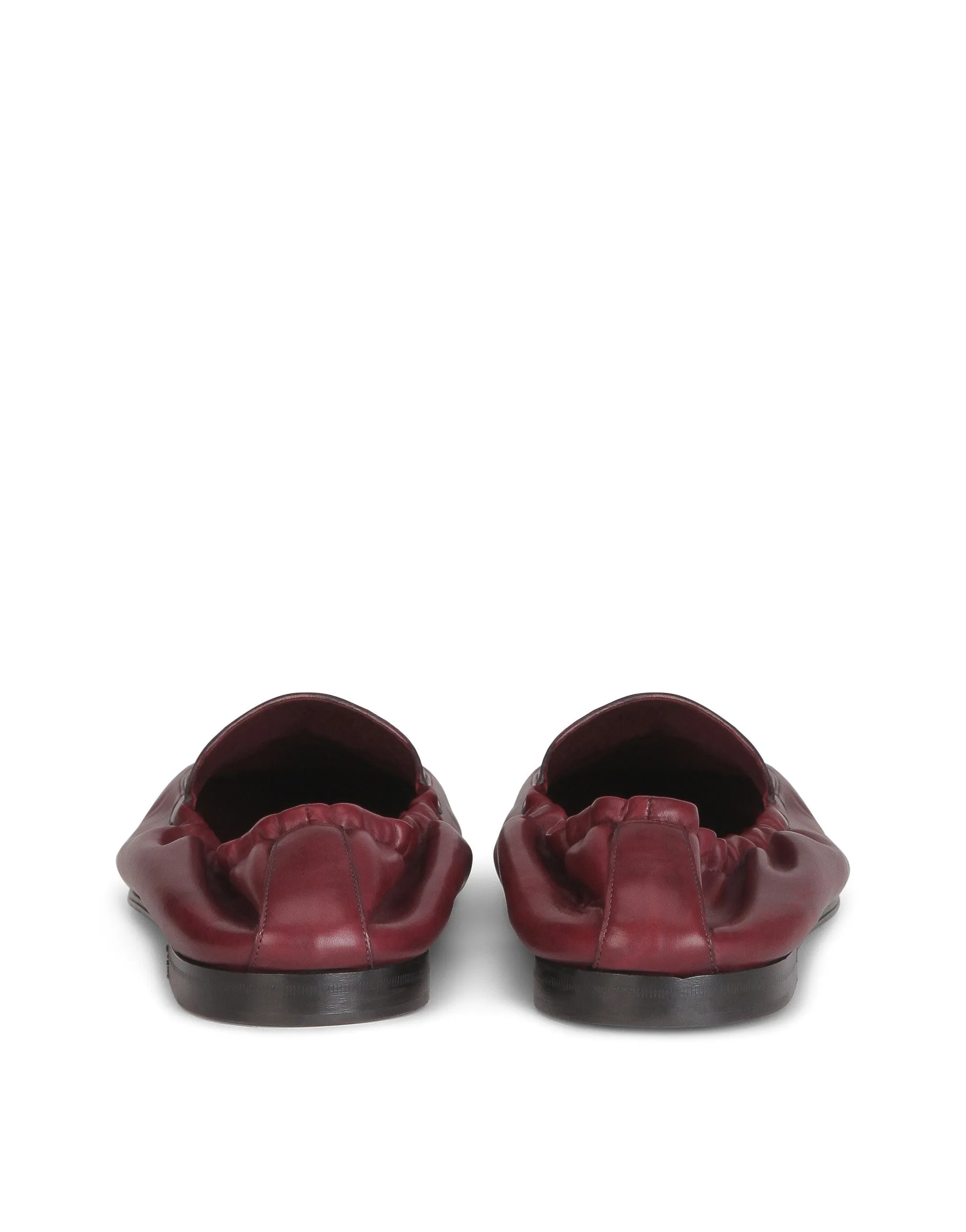 Calfskin loafers with DG coat of arms embroidery